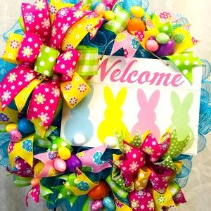 Beautiful Easter wreaths